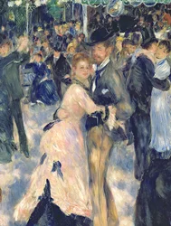 Ball at the Moulin de la Galette (detail)